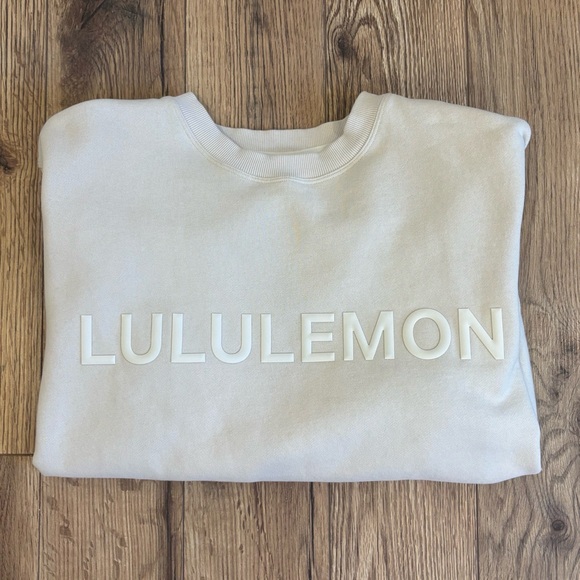 Lululemon Men's Steady State Crew Sweatshirt *Wordmark Size Large